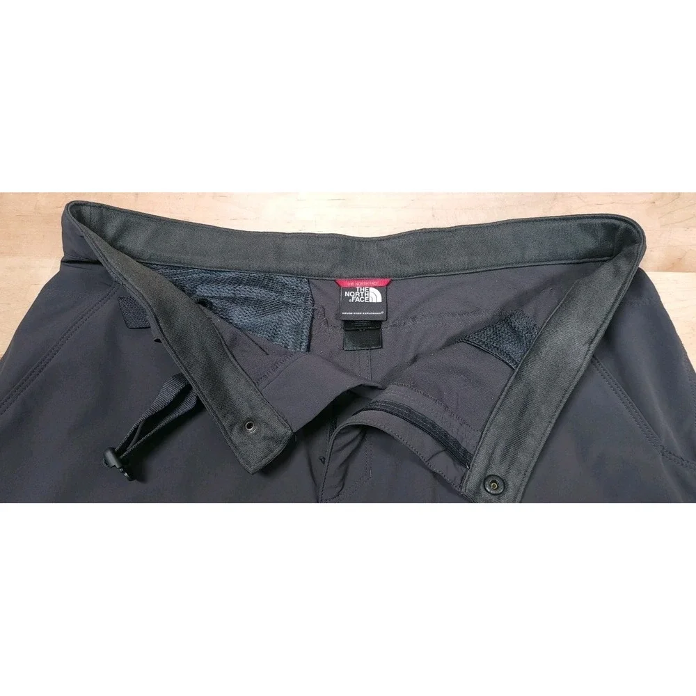 The North Face Hiking Shorts Mens Size 36 Gray Belted Stretch